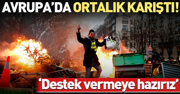 İtalya'dan "Sarı Yelekliler" hareketine destek