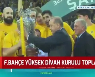 Fenerbahçe’den Başkan Erdoğan’a özel video