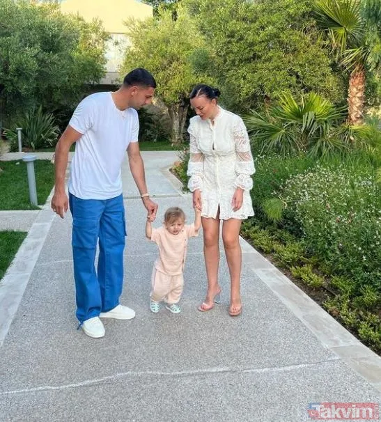 Eşiyle hastane pozları ortaya çıktı! 3 yılda 2 çocuk! Merih Demiral'ın ikinci çocuğunu gören gözlerine inanamıyor! - 3