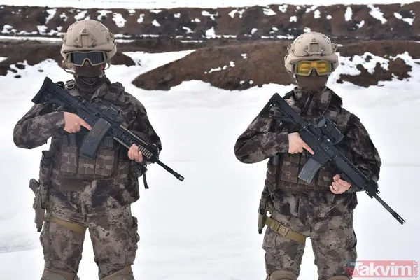 Kars'taki kadın PÖH'ler ve polisler görevlerinin başında! Teröristlerin korkulu rüyası - 25