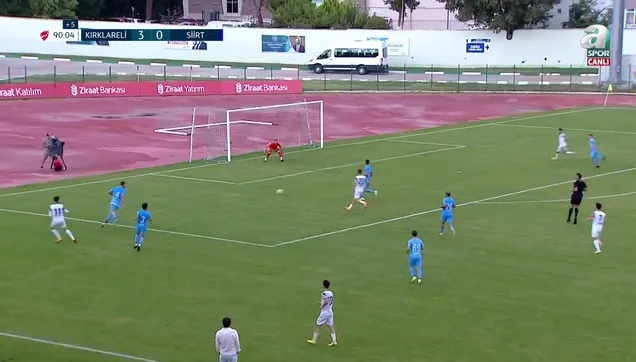 GOL | Kırklarelispor 4-0 Siirt İl Özel İdaresi Spor
