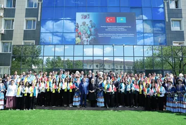 Emine Erdoğan Kazakistan’da Sıfır Atık Eğitim Laboratuvarı’nın açılışını gerçekleştirdi | Tarımsal atıklar geri kazanılacak