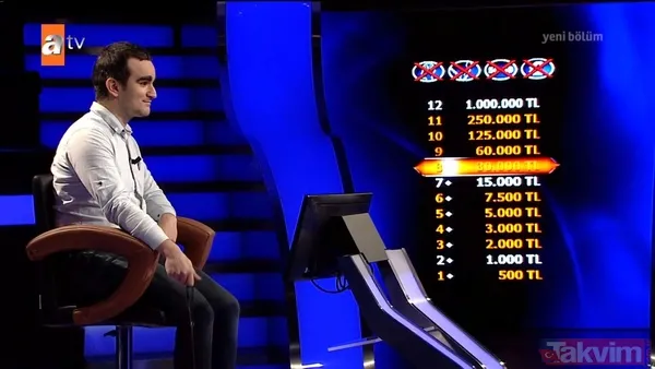 Helal olsun gönül gözüyle görenlere! Kim Milyoner Olmak İster'de geceye Mustafa Keskin damgası - 39