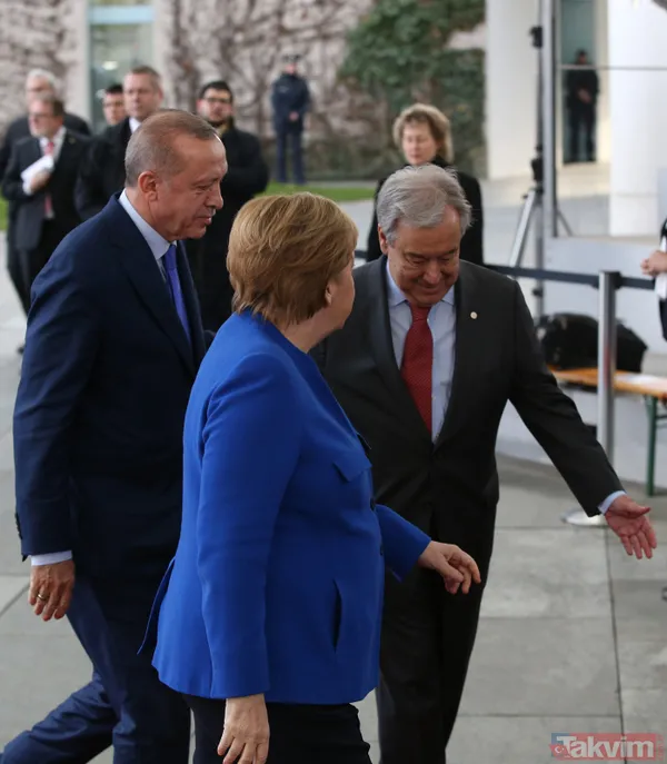 Berlin'deki zirvede Başkan Erdoğan rüzgarı - 3