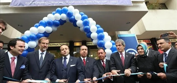 ANADOLU AJANSININ BRÜKSEL OFİSİ HİZMETE GİRDİ