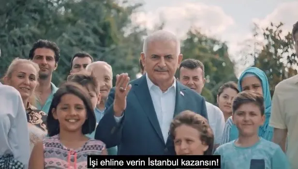 Binali Yıldırım sosyal medyadan paylaştı: İşi ehline verin İstanbul kazansın