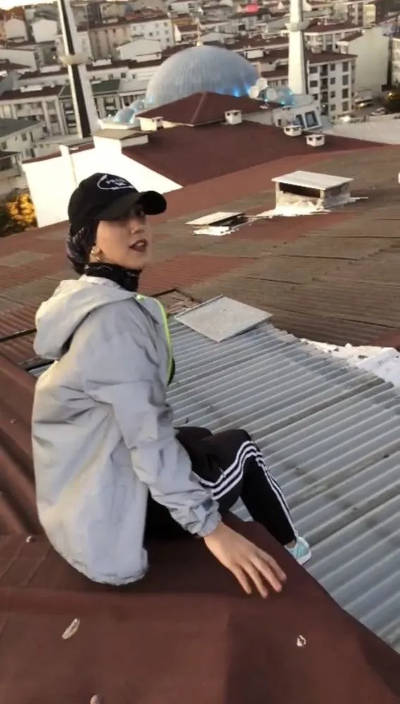 Sosyal medya için video çekerken canından oldu! Genç kızın ölüm anı kamerada-6