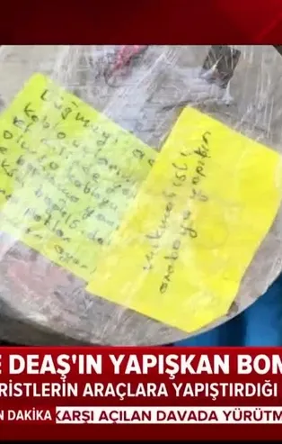 Son dakika: PYD ve DEAŞ'ın yapışkan bombaları Türkiye'de!