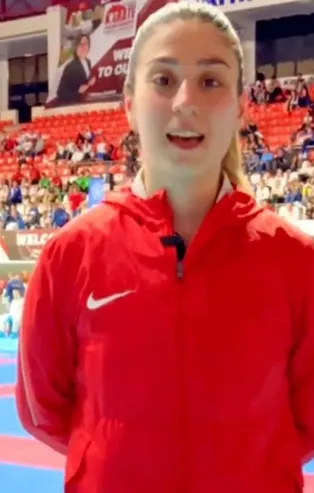 Avrupa Karate Şampiyonası'nda Eda Eltemur ve Erman Eltemur kardeşlerden altın madalya