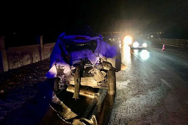 Hatay'da feci kaza: 2 yaralı