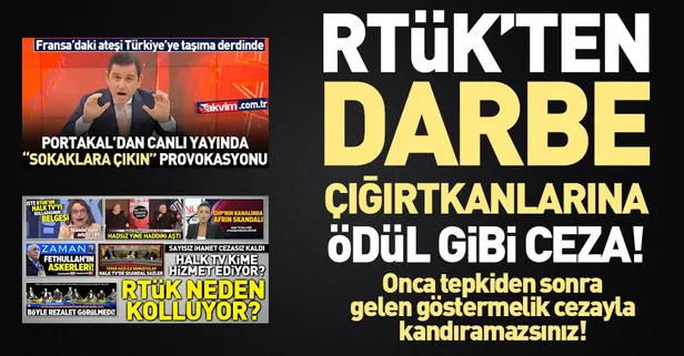 Son dakika: RTÜK'ten FOX TV ve HALK TV'ye ödül gibi ceza