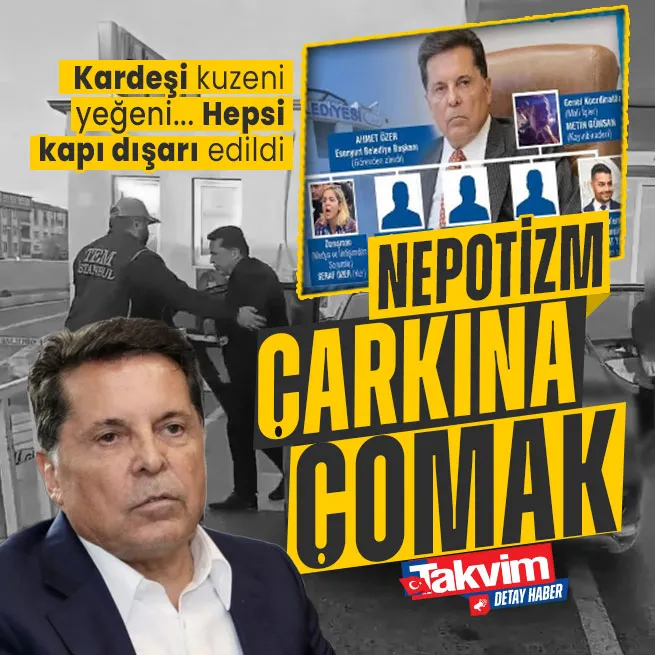 CHP/DEMin Esenyurttaki nepotizm çarkı çökertildi! Terör tutuklusu Ahmet Özerin akrabaları belediyeden kovuldu