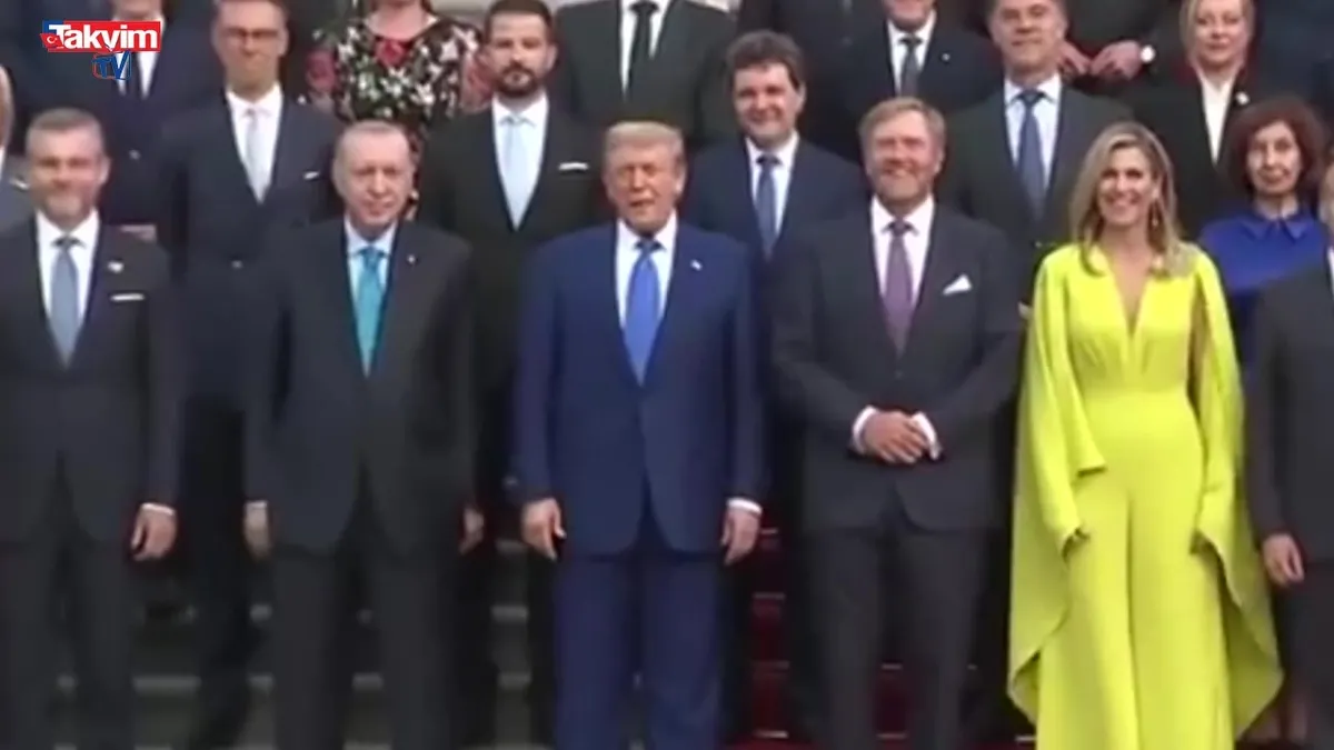 Başkan Erdoğan Trump ile bir araya geldi!