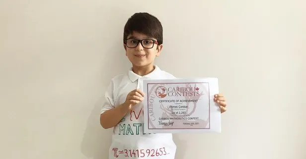 NUN Okulları öğrencisi Ahmet Zahit Çonkar’dan matematikte dünya birinciliği!