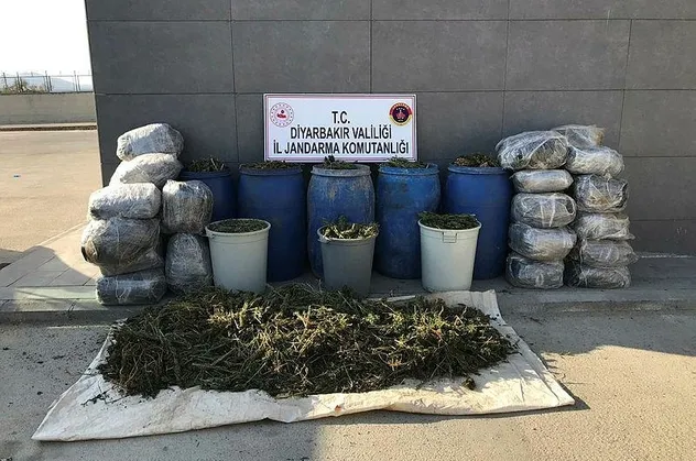 Son dakika: Diyarbakır'da terör operasyonunda 702 kilo esrar ele geçirildi