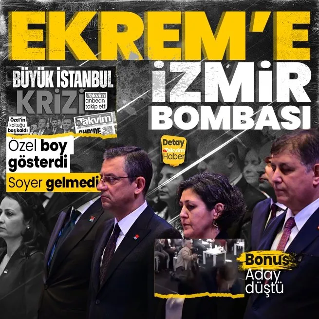 Özgür Özel - Ekrem İmamoğlu savaşında İzmir bombası! Özel o toplantıya katıldı | Cemil Tugay yere düştü