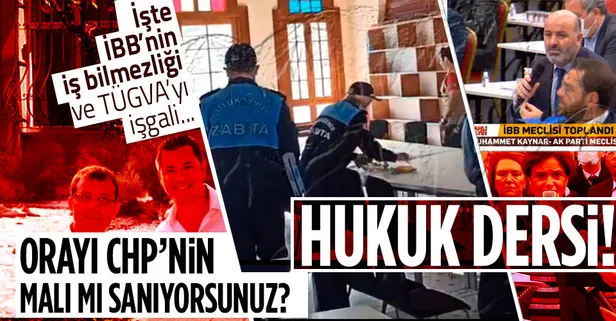 AK Parti İBB Hukuk Komisyonu Başkanı Muhammet Kaynar, CHP'li İBB'nin TÜGVA'ya karşı yaptığı hukuksuzluğu anlattı!