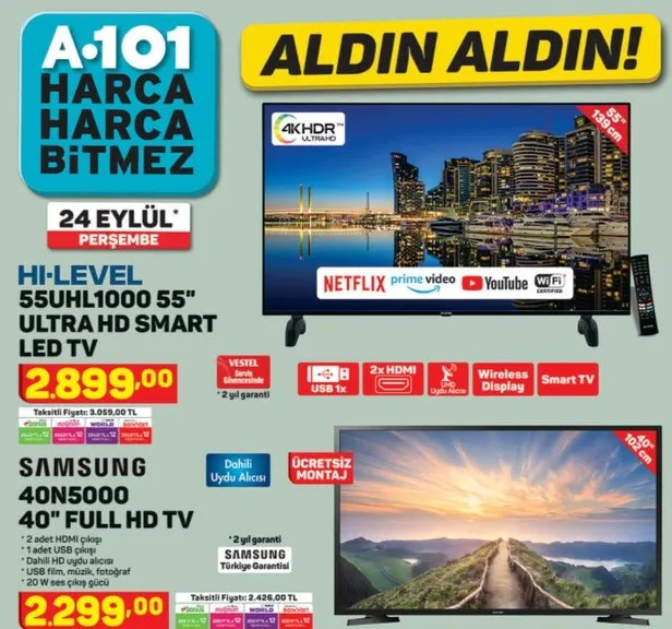 a101 24 eylul aktuel katalogunda
