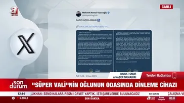 Belediye başkanının odasında 'Böcek' bulundu