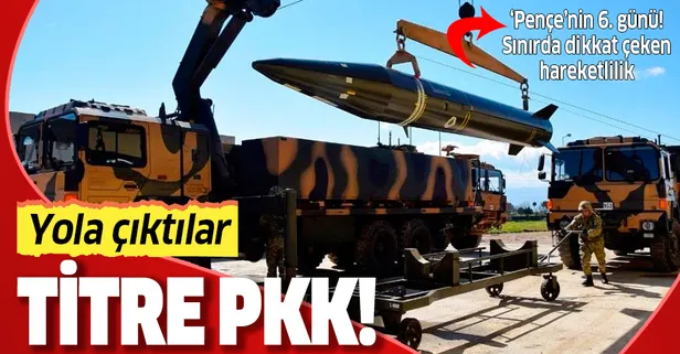 'Pençe Harekâtı'nda 6'ncı gün! Sınıra 'Bora' sevkiyatı