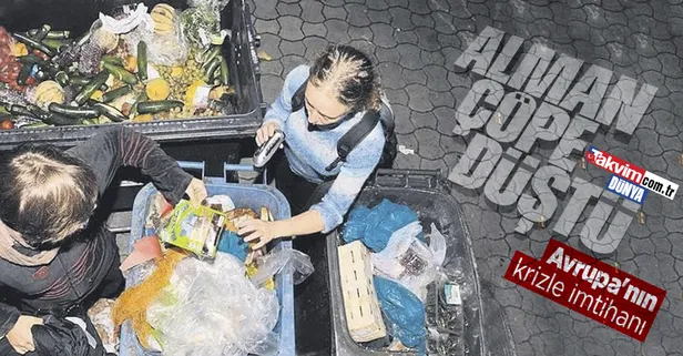 Almanya'nın krizle imtihanı! Çöpten yemek adımı...