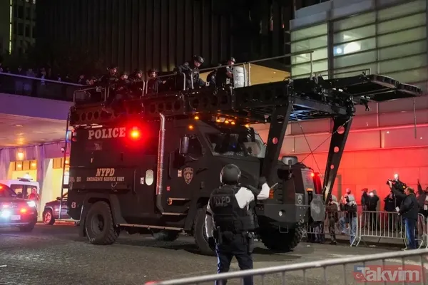 ABD intifadasına pranga! Columbia Üniversitesi’ne baskın: Çevik kuvvet ve kamyonlarla saldırdılar! Kaliforniya'da İsrail yanlıları protestoculara saldırdı - 4