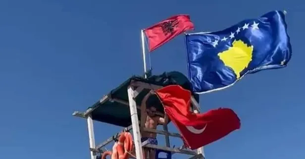Arnavutluk’un Dıraç kentinde şanlı Türk bayrağına saygısızlık yapan kişi tutuklandı