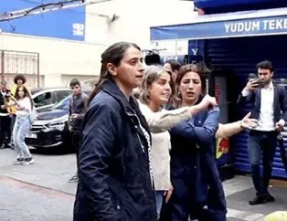HDPKK’lı vekiller polisi tehdit etti!