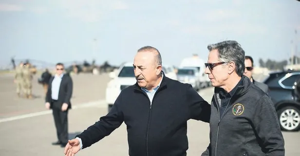 ABD Dışişleri Bakanı Blinken Türkiye'de: Deprem bölgelerini inceledi