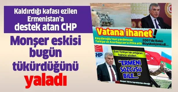 Tükürdüğünü yaladı