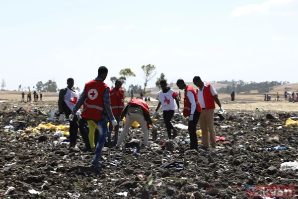Ethiopian Airlines'a ait 157 kişiyi taşıyan uçak düştü! - 15