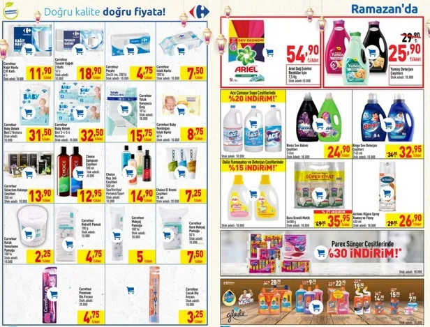 Carrefoursa aktüel ürünler kataloğu yayınlandı! Carrefoursa Nisan kataloğunda Ramazan ayına özel indirimler!-2