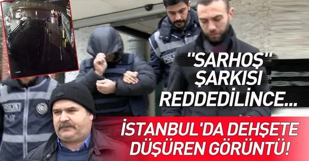 İstanbul’da dehşete düşüren görüntüler! İstek şarkı çatışması kanlı bitti