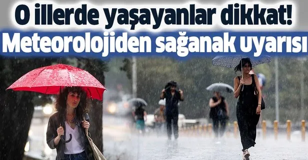 HAVA DURUMU | Meteorolojiden sağanak uyarısı | 14 Kasım İstanbul’da hava nasıl olacak?