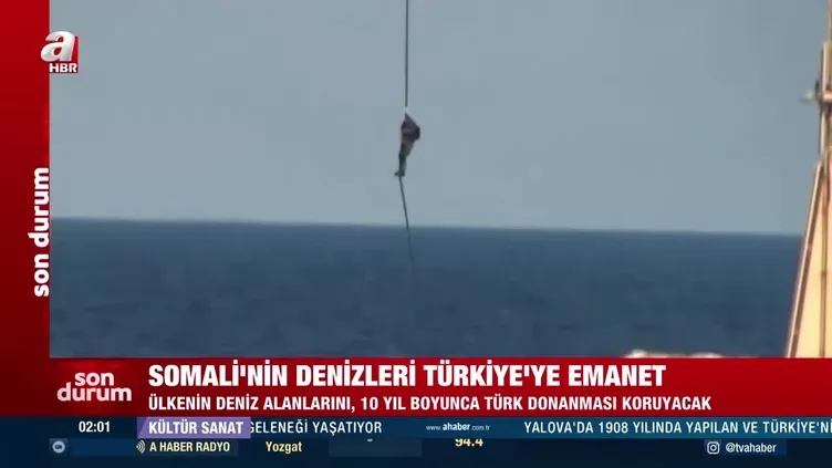 Somali denizleri Türkiye'ye emanet!