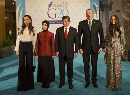 Davutoğlu’ndan G-20 liderlerine resepsiyon