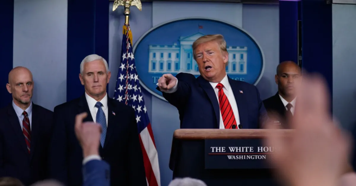 ABD Başkanı Trump’ın korona çarkı! Günler sonra kabullendi