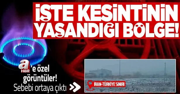 A Haber İran’daki doğal gaz kesintisinin yaşandığı bölgede!