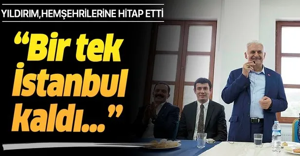 AK Parti İBB Başkan Adayı Binali Yıldırım: Bir tek İstanbul kaldı, İstanbul’da sizi bekliyorum