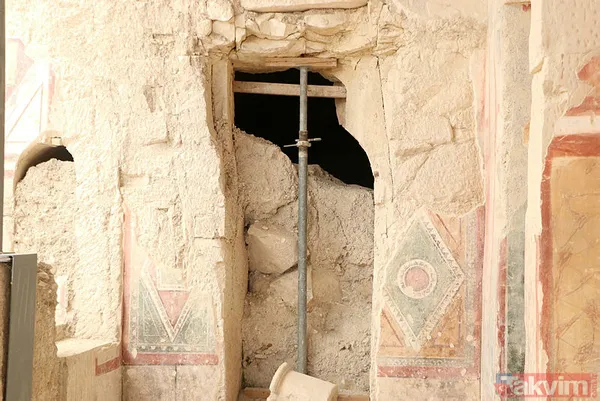 Zeugma Antik Kenti'nde 16 yıl süren kazılar sonucunda 2 kaya odası ortaya çıkarıldı - 17