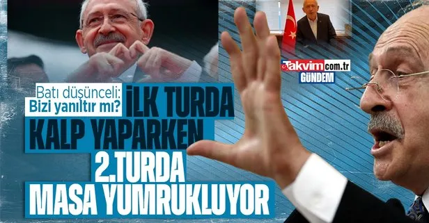 7’li koalisyonun Cumhurbaşkanı adayı Kemal Kılıçdaroğlu’nun söylem değişikliği dünya basınında: İlk turda kalp yapıyordu şimdi masa yumrukluyor