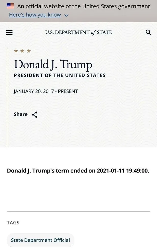 abd-baskani-trumpi-gorevden-mi-aldilar-disisleri-bakanliginin-sitesinde-dikkat-ceken-ifade-gorev-suresi-sona-erdi-1610397807930.jpeg ABD Başkanı Trump’ı görevden mi aldılar? Dışişleri Bakanlığı’nın sitesinde dikkat çeken ifade: Görev süresi sona erdi-3