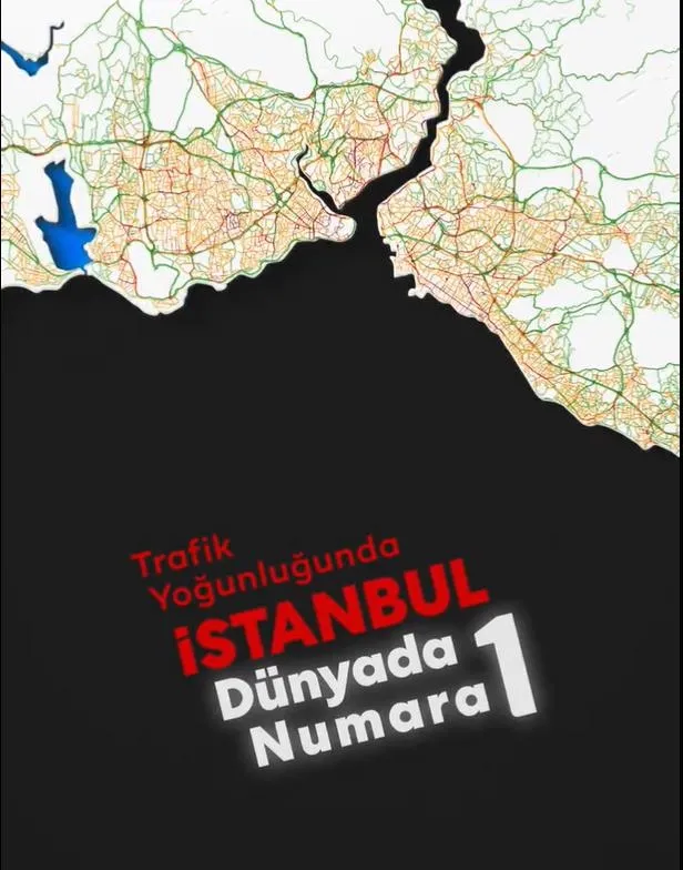 CHP'li İBB Başkanı Ekrem İmamoğlu teknesinde sefadayken İstanbul trafik yoğunluğunda dünyada 1 numara oldu-7