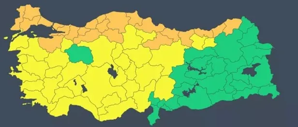 Meteoroloji bölge bölge uyardı! Çok kuvvetli geliyor: Kar, rüzgar, fırtına ve sağanak yağış... HAVA DURUMU-4