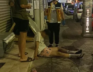 Görenler öldü sandı! Oturduğu yerde sızan genç ortalığı karıştırdı