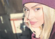 Aşkını ifşa eden Hadise, Kaan Yıldırımın Benek isimli köpeğiyle bir poz daha verdi