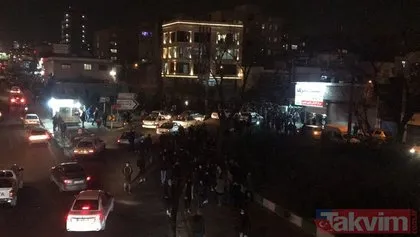 İran’da rejim karşıtları sokakta! Düşmanımız burada, yalan yere ABD diyorlar