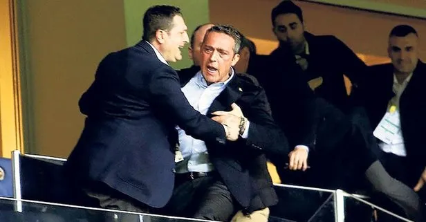 Fenerbahce Baskani Ali Koc Taraftarlarla Tartismisti Neden Tribunden Atladi Iste Cevabi Takvim