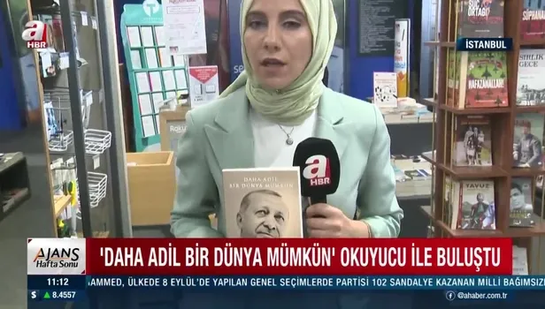 'Daha Adil Bir Dünya Mümkün' Başkan Erdoğan'ın kitabı sabah saatlerinden itibaren raflarda yerini aldı