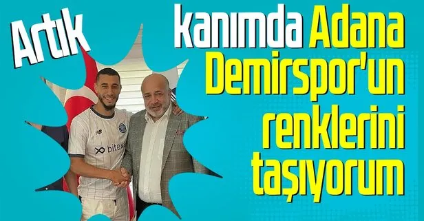 Younes Belhanda: Artık kanımda Adana Demirspor’un renklerini taşıyorum